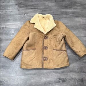 Vintage Ausfurs Sydney  long shearling jacket  size Xl